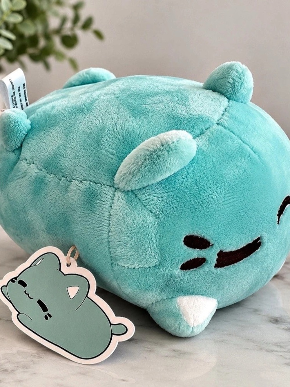 Aurora Mint Meowchi 7in Plush #14274 NWT